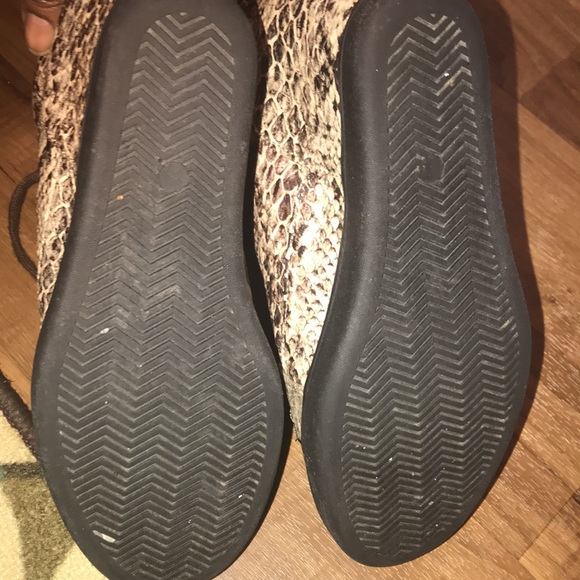 Vintage Beau & Ashe Snake Skin Pattern Platform - Picture 4 of 6